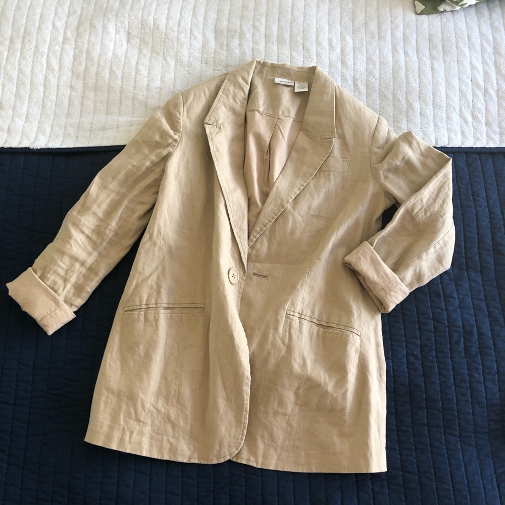 100% Linen Blazer